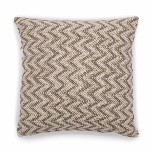 CICC-02 - Classic Cushion Cover - Herringbone Wide Grey - 40x40cm - Sold in 2x unit/s per outer