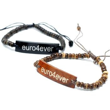 CocoSG-02 - Bracelets Coco Slogan - Euro4Ever - Vendu en 6x unité/s par extérieur 2