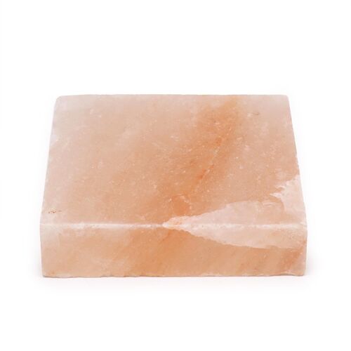 CSalt-04 - Himalayan Salt Cooking Plate - Square - 20x20x5cm - Sold in 1x unit/s per outer