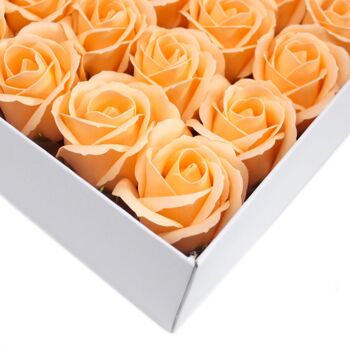 CSFH-03 - Savon aux fleurs pour l'artisanat - Med Rose - Pêche - Vendu en 50x unité/s par extérieur 2