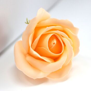 CSFH-03 - Savon aux fleurs pour l'artisanat - Med Rose - Pêche - Vendu en 50x unité/s par extérieur 3