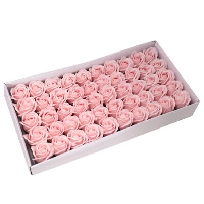 CSFH-07 - Savon aux fleurs pour l'artisanat - Med Rose - Rose - Vendu en 50x unité/s par extérieur