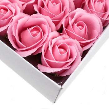 CSFH-08 - Savon aux fleurs pour l'artisanat - Med Rose - Blush - Vendu en 50x unité/s par extérieur 2