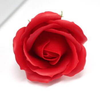 CSFH-10 - Savon aux fleurs pour l'artisanat - Med Rose - Rouge - Vendu en 50x unité/s par extérieur 3