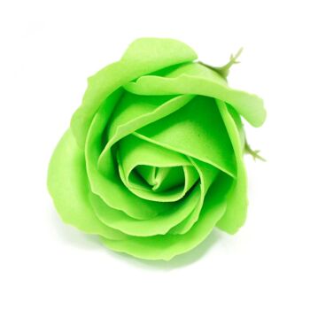 CSFH-14 - Savon aux fleurs pour l'artisanat - Med Rose - Vert - Vendu en 50x unité/s par extérieur 3