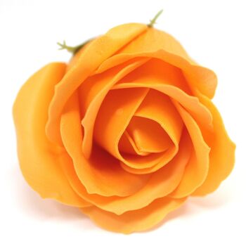 CSFH-18 - Savon aux fleurs pour l'artisanat - Med Rose - Orange - Vendu en 50x unité/s par extérieur 2