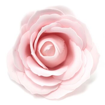 CSFH-22 - Savon aux fleurs pour l'artisanat - Rose Lrg - Rose - Vendu en 25x unité/s par extérieur 2