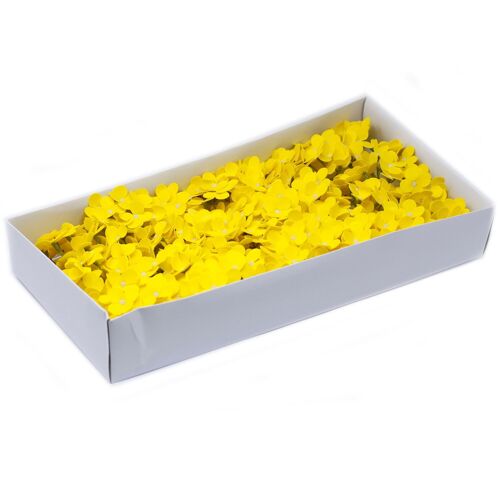 CSFH-41 - Craft Soap Flowers - Hydrangea - Yellow - Sold in 36x unit/s per outer