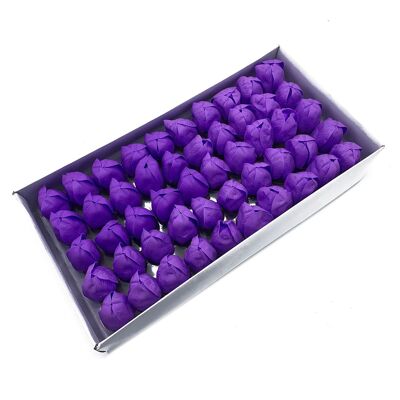 CSFH-50 - Craft Soap Flower - Med Tulip - Lavender - Verkauft in 50x Einheit/s pro Außenhülle