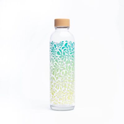 Glass drinking bottle - CARRY Bottle SEA FOREST 0.7l