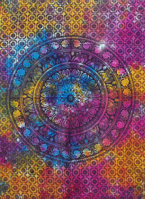 CWA-15 - Cotton Wall Art - Mandala Elephant - Sold in 1x unit/s per outer