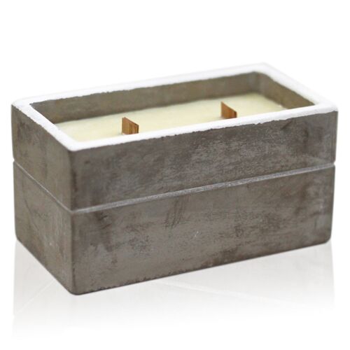 CWC-03 - Large Concrete Soy Candle - Spiced South Sea Lime - Sold in 2x unit/s per outer