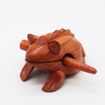 DMI-01 - Petite grenouille en bois coassant - Vendu en 1x unité/s par extérieur 3