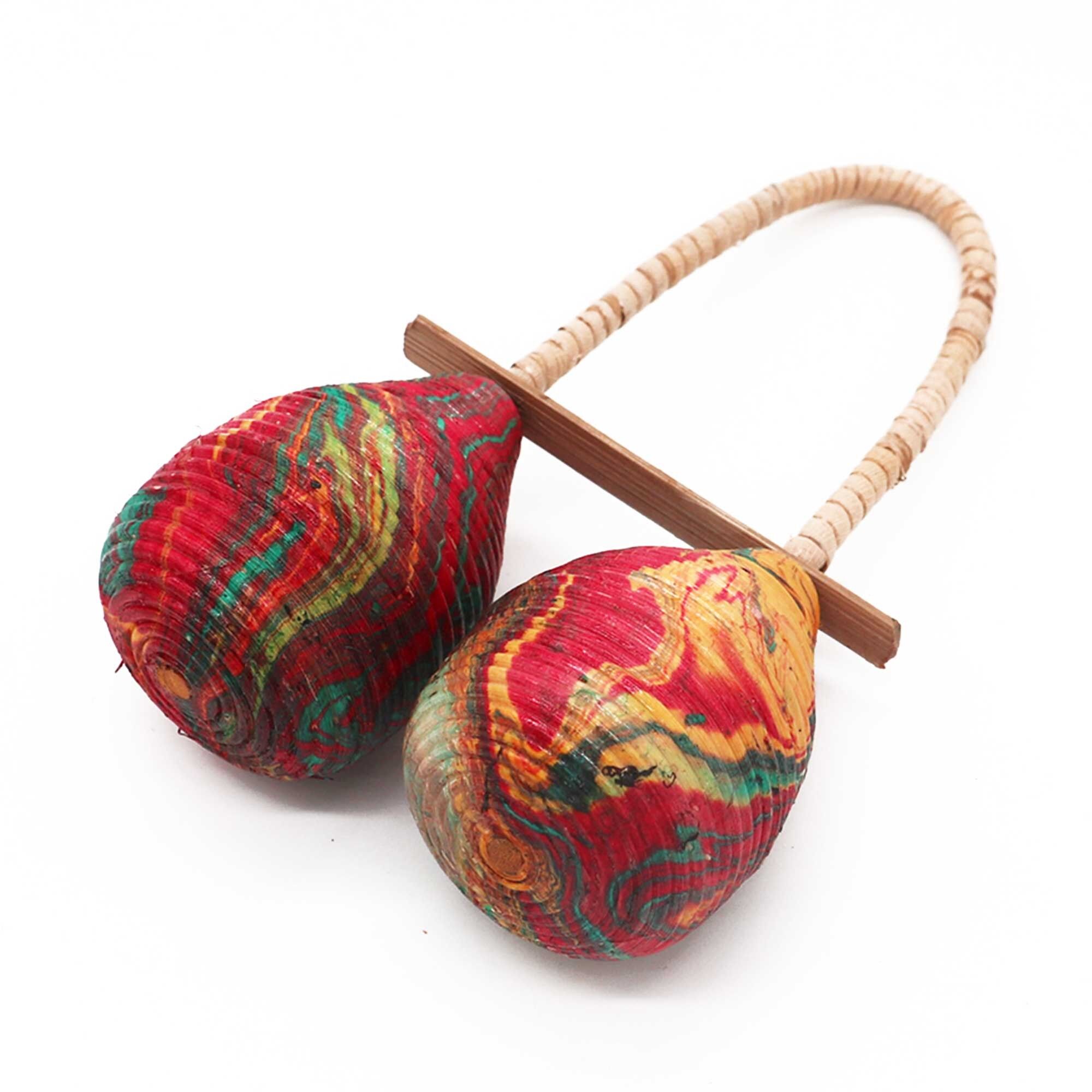 DMI-11 - Maracas Rattle - Double Loop - Sold in 1x unit/s per outer