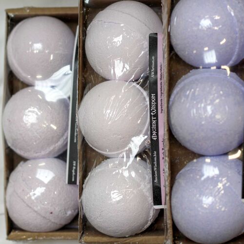 EBB-04 - Clary Sage & Juniper Bath Bombs - Sold in 9x unit/s per outer