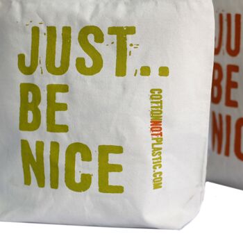 EcoC-02 - Just Be Nice - (4 designs assortis) - Vendu en 4x unité/s par extérieur 2