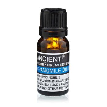 EO-18 - 10 ml d'huile essentielle de camomille romaine (diluée) - Vendue en 1x unité/s par extérieur