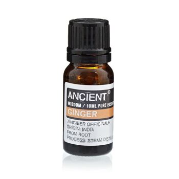 EO-24 - 10 ml d'Huile Essentielle de Gingembre - Vendu en 1x unité/s par enveloppe