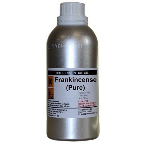 EOB-65 - Frankincense (Pure)  Essential Oil - Bulk - 0.5Kg - Sold in 1x unit/s per outer