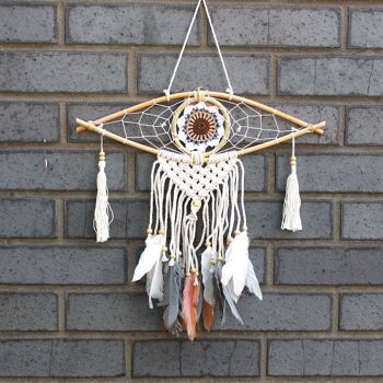 EyeDC-09 - Protection Dream Catcher - Sm Macrame Eye Couleurs Assorties - Vendu en 4x unité/s par extérieur 2