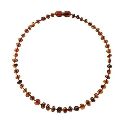 Cognac - Baby amber necklace