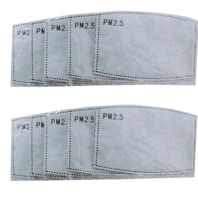 FFM-22 - PM2.5 Gesichtsbedeckungs-Filtereinsätze (Erwachsene) - Verkauft in 12x Einheit/en pro Außenteil