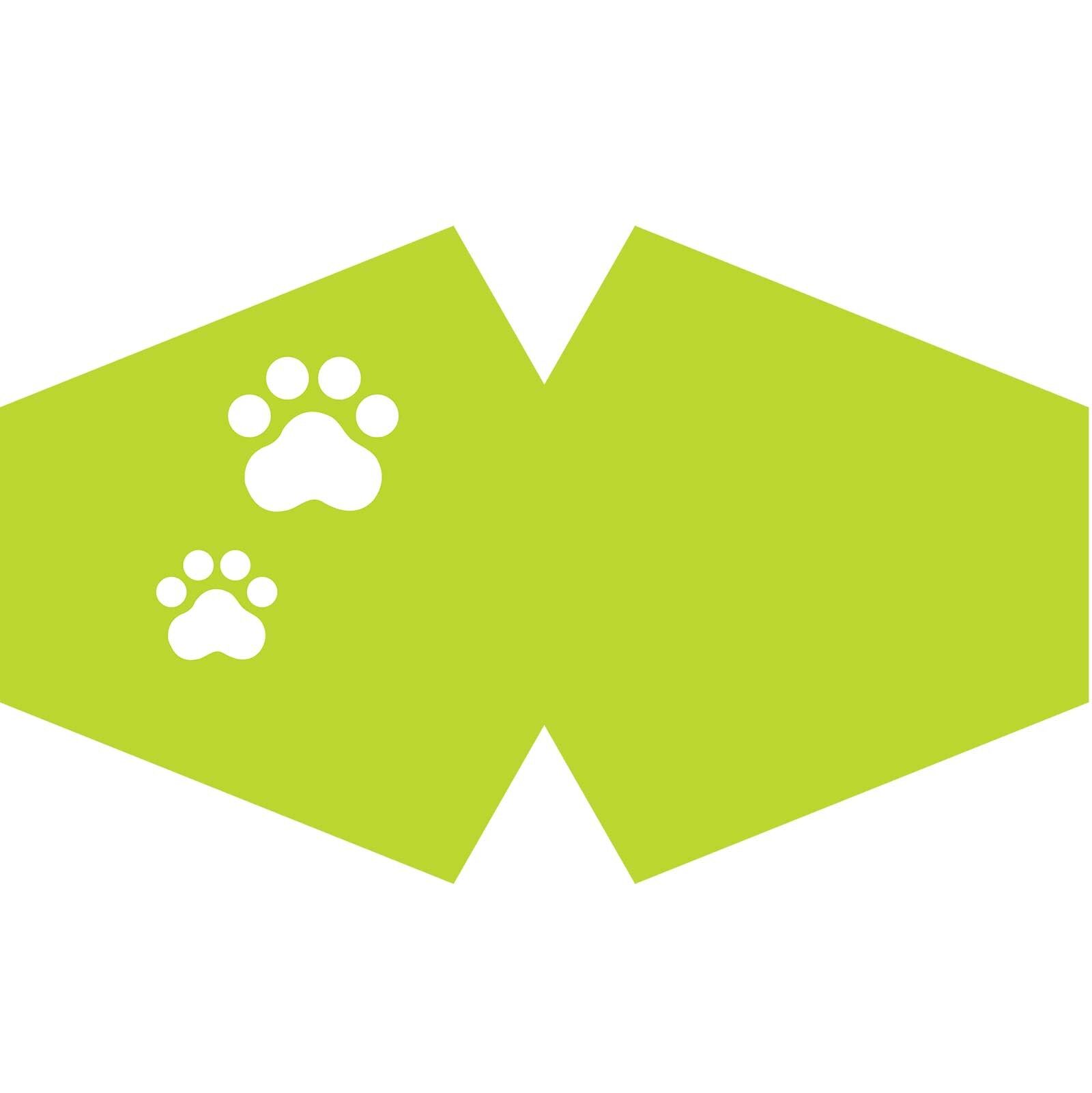 FFM-30 - Wiederverwendbare modische Gesichtsmaske - Tierfüße (Erwachsene) - Verkauft in 3x Einheit/en pro Außenpackung