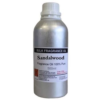 FOBp-104 - Huile parfumée pure de bois de santal - 500 ml - Vendue en 1x unité/s par extérieur 2