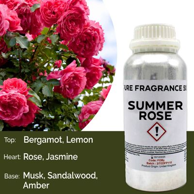 FOBp-115 - Summer Rose Pure Fragrance Oil - 500ml - Sold in 1x unit/s per outer
