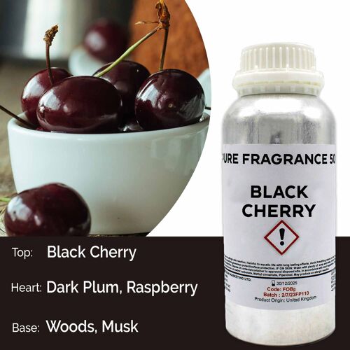 FOBP-139 - Black Cherry Pure Fragrance Oil - 500ml - Sold in 1x unit/s per outer