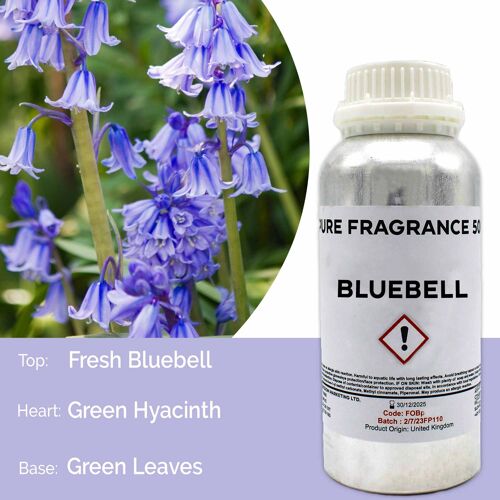 FOBP-142 - Bluebell Pure Fragrance Oil - 500ml - Sold in 1x unit/s per outer