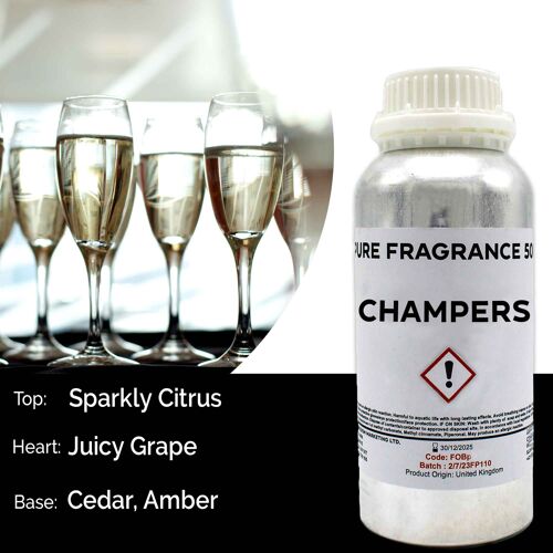 FOBP-146 - Champers Pure Fragrance Oil - 500ml - Sold in 1x unit/s per outer