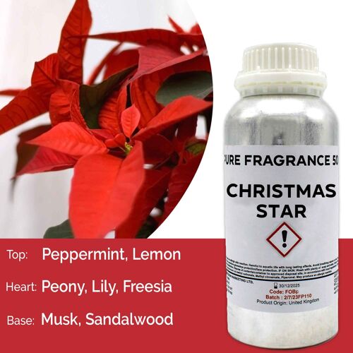FOBP-149 - Christmas Star Pure Fragrance Oil - 500ml - Sold in 1x unit/s per outer