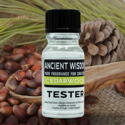 FOBP-15-10ml - Olio profumato puro di legno di cedro - 500ml - Venduto in 1x unità per confezione esterna