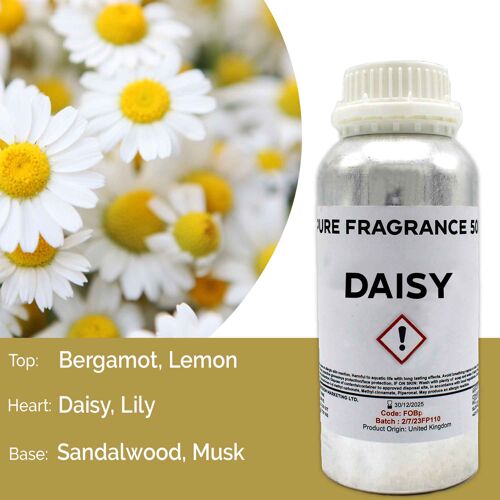 FOBP-153 - Daisy Pure Fragrance Oil - 500ml - Sold in 1x unit/s per outer