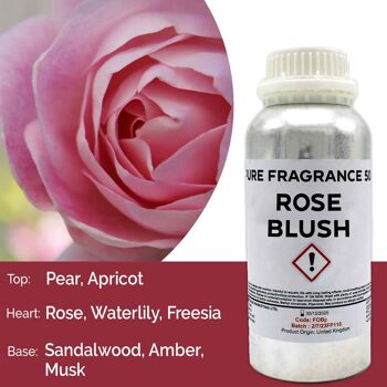 FOBP-157 - Huile parfumée pure Rose Blush - 500 ml - Vendue en 1x unité/s par extérieur