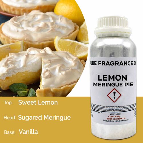 FOBP-173 - Lemon Meringue Pie Pure Fragrance Oil - 500ml - Sold in 1x unit/s per outer