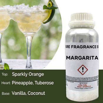 FOBP-177 - Huile parfumée pure Margarita - 500 ml - Vendue en 1x unité/s par extérieur