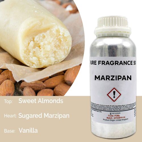 FOBP-180 - Marzipan Pure Fragrance Oil - 500ml - Sold in 1x unit/s per outer