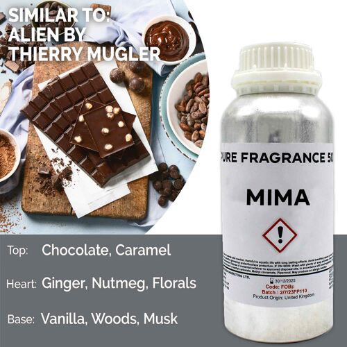 FOBP-181 - Mima Pure Fragrance Oil - 500ml - Sold in 1x unit/s per outer