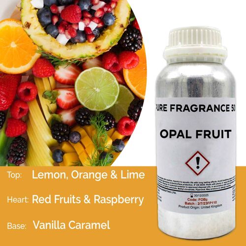 FOBP-184 - Opal Fruit Pure Fragrance Oil - 500ml - Sold in 1x unit/s per outer