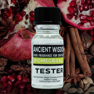 FOBP-194-10ml - Pomegranate & Nutmeg Pure Fragrance Oil - 500ml - Sold in 1x unit/s per outer