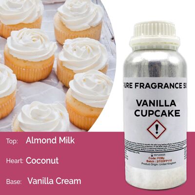 FOBP-204 - Olio profumato puro per cupcake alla vaniglia - 500 ml - Venduto in 1 unità/e per confezione esterna