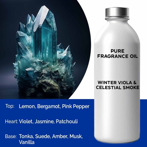FOBP-239 - Winter Viola & Celestial Smoke Pure Fragrance Oil - 500ml - Sold in 1x unit/s per outer