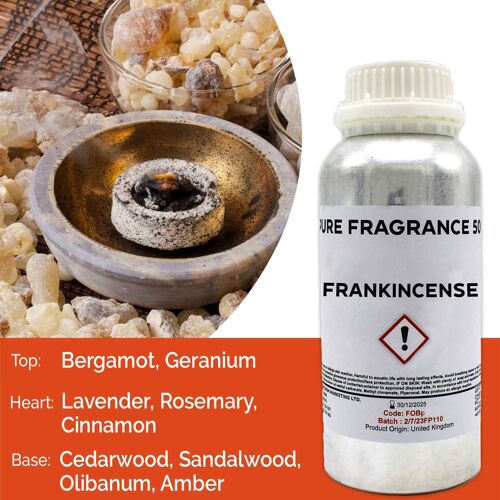 FOBP-43 - Frankincense Pure Fragrance Oil - 500ml - Sold in 1x unit/s per outer