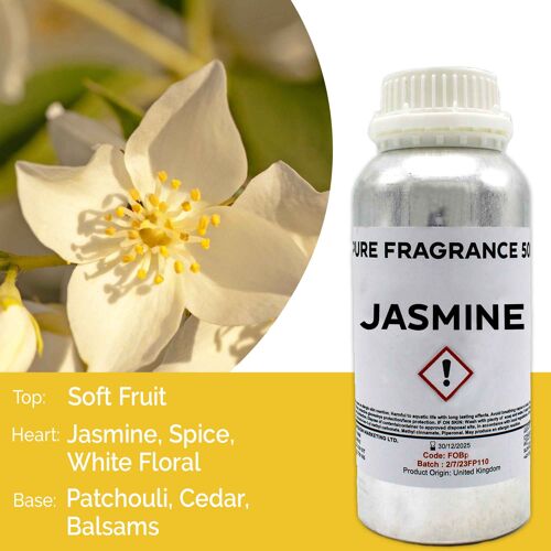 FOBp-57 - Jasmine Pure Fragrance Oil - 500ml - Sold in 1x unit/s per outer