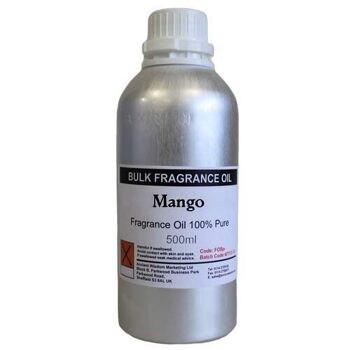 FOBp-72 - Huile parfumée pure de mangue - 500 ml - Vendue en 1x unité/s par extérieur 2