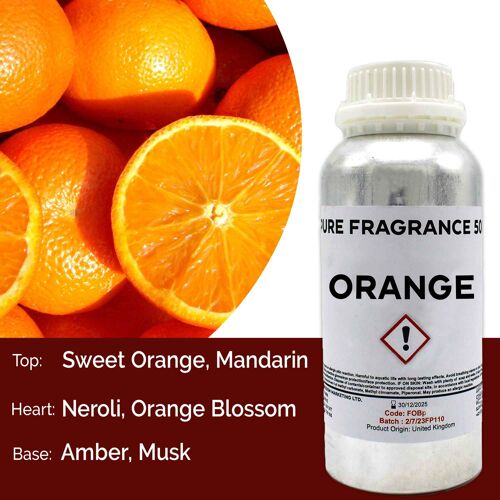 FOBp-87 - Orange Pure Fragrance Oil - 500ml - Sold in 1x unit/s per outer