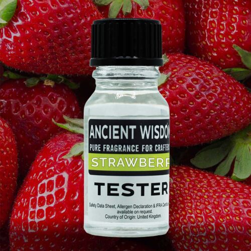 FOT-114 - 10ml Fragrance Tester - Strawberry - Sold in 1x unit/s per outer