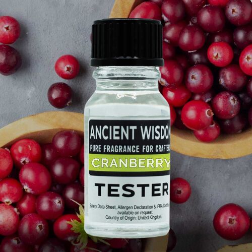 FOT-151 - 10ml Fragrance Tester - Cranberry - Sold in 1x unit/s per outer